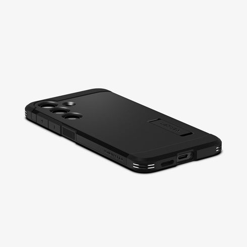 ACS07300 - Galaxy S24 Ultra Case Tough Armor in Black showing the back